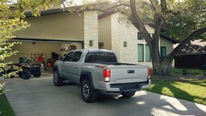 2019 Toyota Tacoma TRD parked in driveway