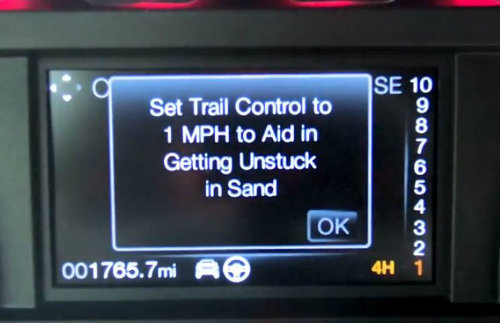 Trail Control advice on the 2019 Raptor