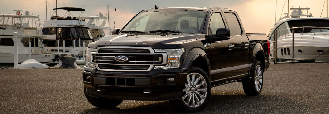 2018 Ford F-150 Limited, side view