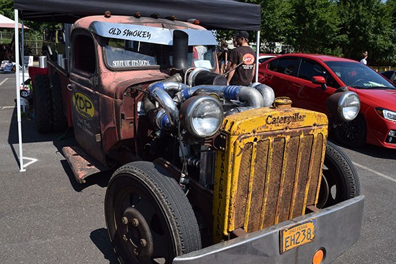 Rat Rod Dodge pickup truck